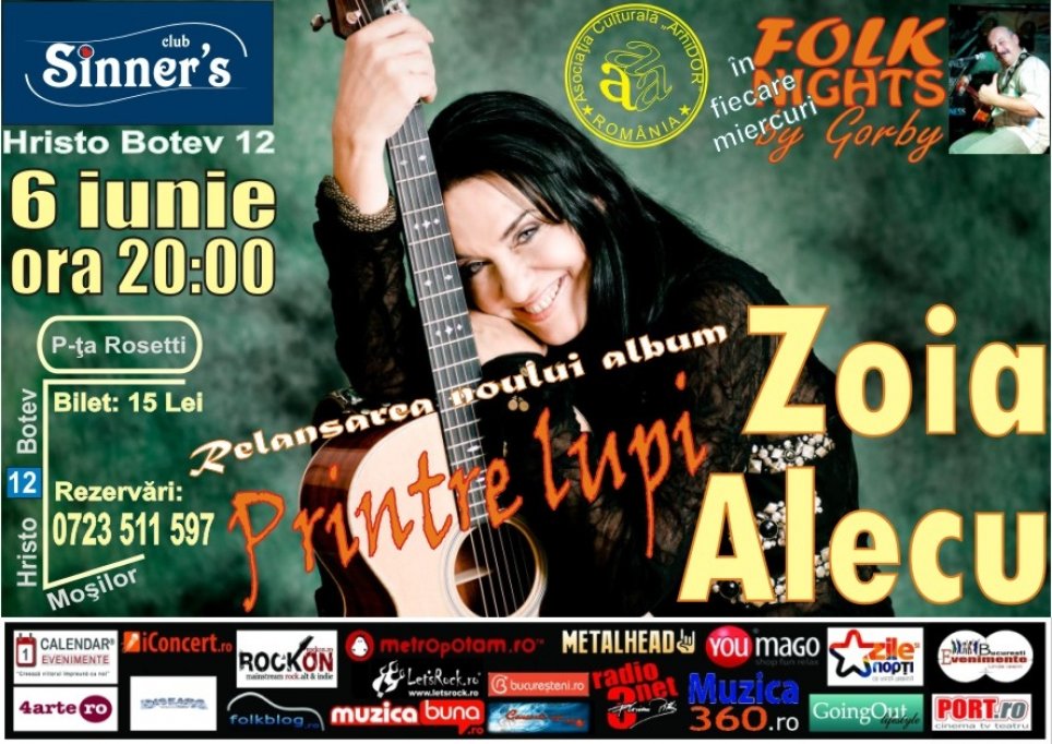 ZOIA ALECU - PRINTRE LUPI