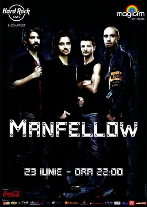 Manfellow concerteaza la Hard Rock Cafe