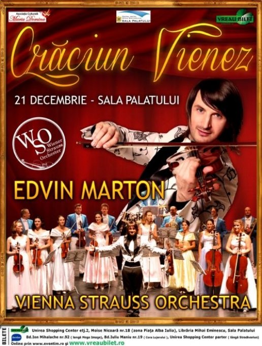 Craciun Vienez cu Edwin Marton la Sala Palatului