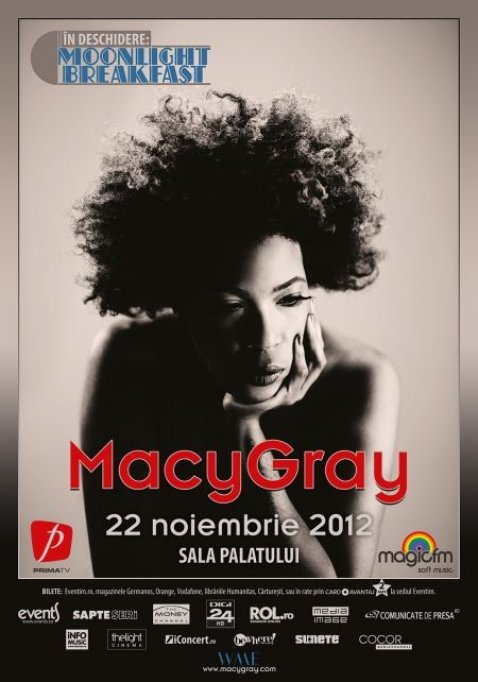 Macy Gray la Sala Palatului