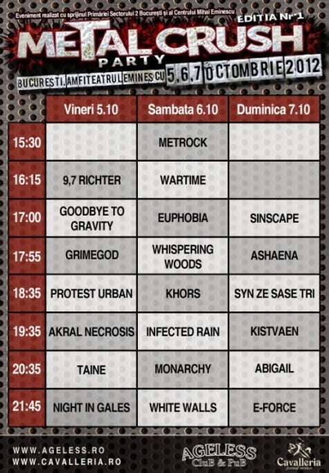 Program Metal Crush Party