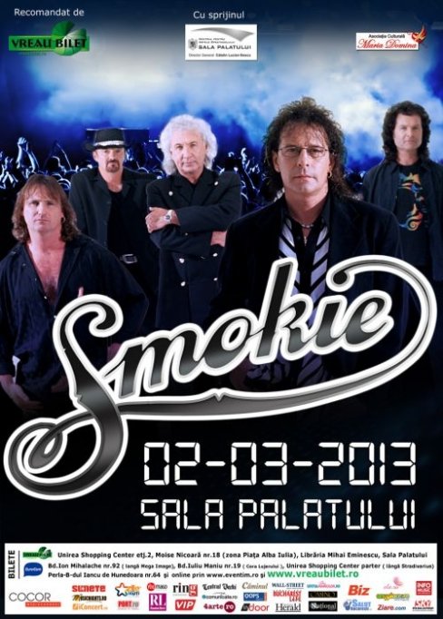 Smokie concerteaza la Sala Palatului