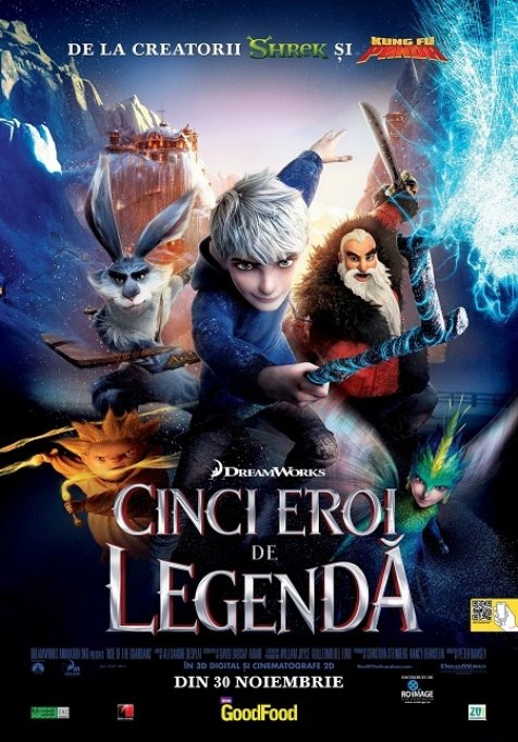 Rise of the Guardians (Cinci eroi de legenda) - 3D - PREMIERA