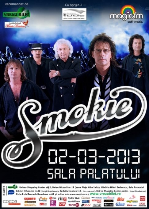 Concert Smokie la Bucuresti