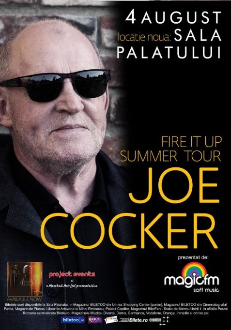 Joe Cocker concerteaza la Bucuresti in vara aceasta!