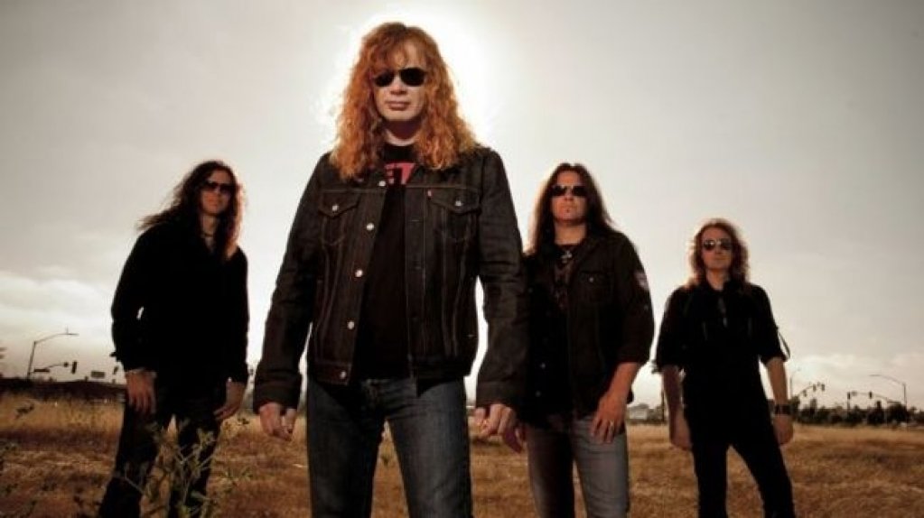 Megadeth in concert Arenele Romane