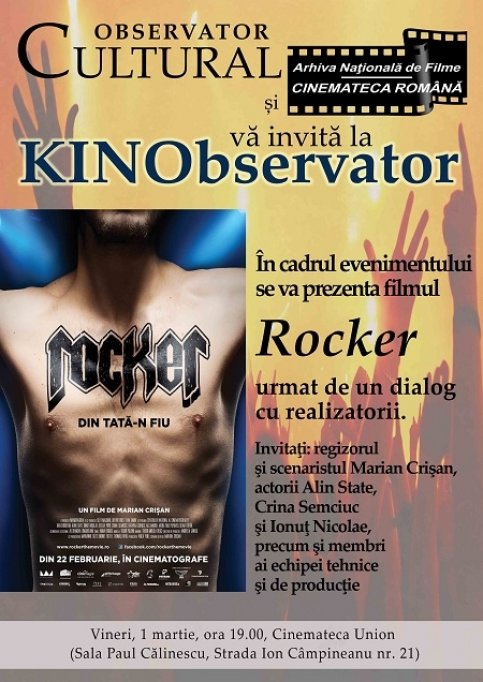 Rocker si realizatorii sai la KINObservator