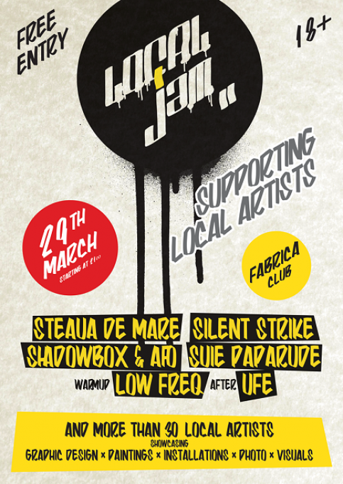 Local Jam - supporting local artists