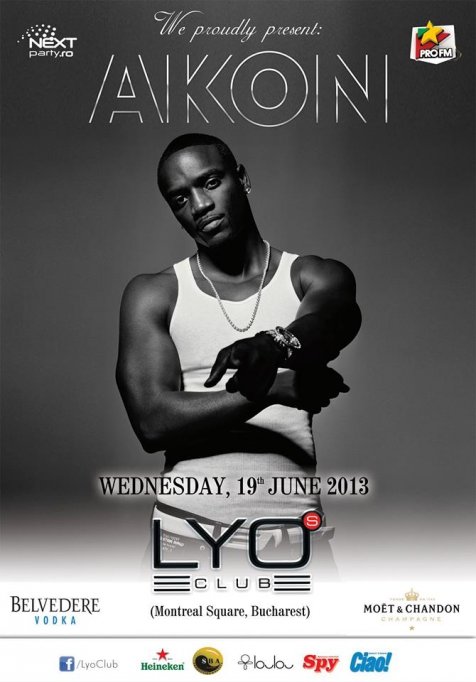Akon @ Lyo Club din Bucuresti