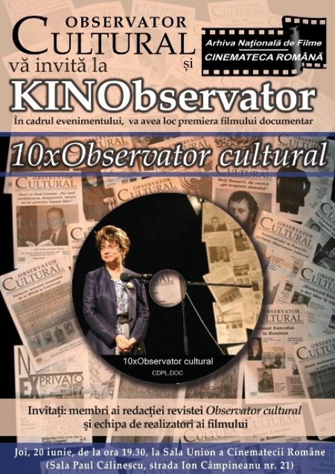 Filmul 10 x Observator cultural