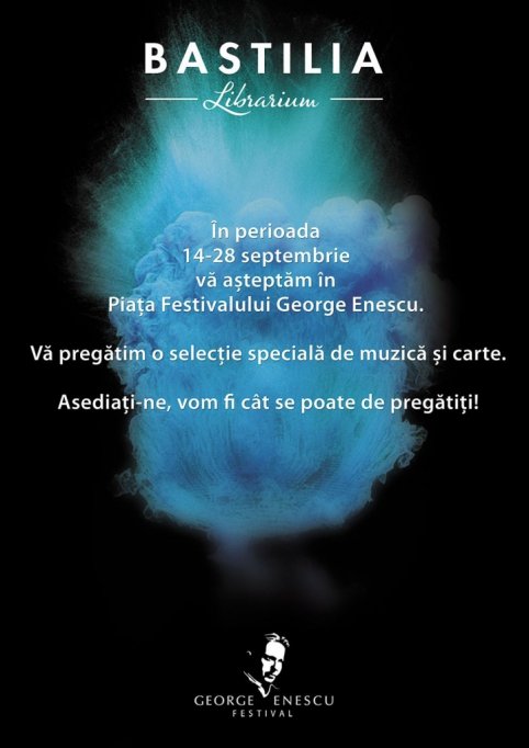Libraria Bastilia la Festivalul in Piata Festivalului George Enescu