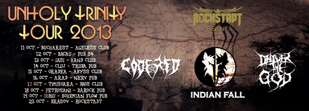 Indian Fall @ Unholy Trinity Tour 2013