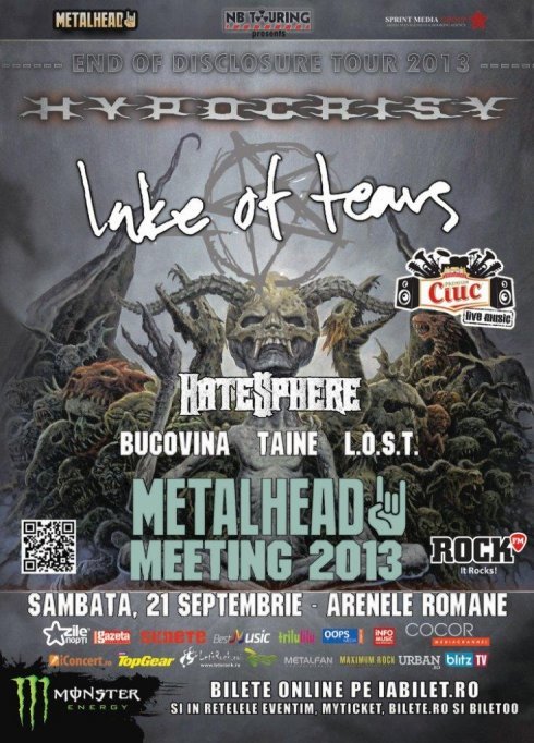 Hypocrisy dezvaluie detalii legate de show-ul de la Metalhead Meeting 2013