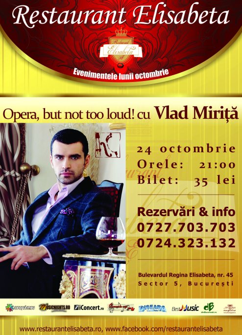 Opera, but not too loud! cu Vlad Mirita