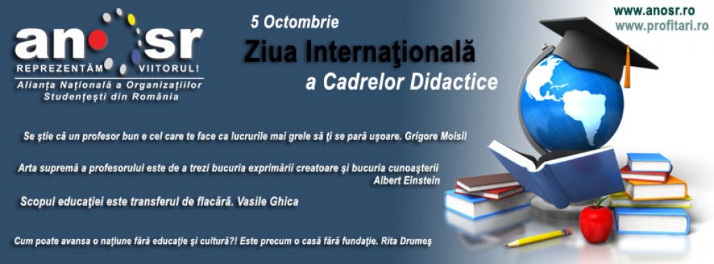 Romania a sarbatorit sambata ziua celor mai prost platiti profesori din UE!