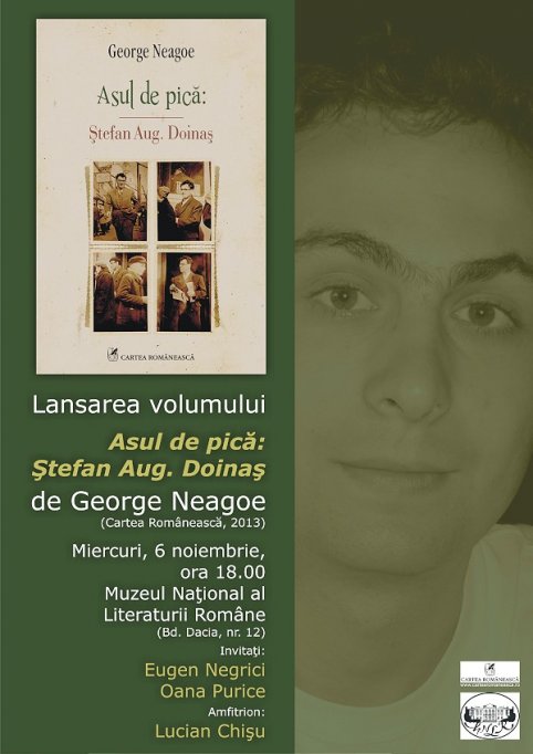 Asul de pica: Stefan Aug. Doinas de George Neagoe