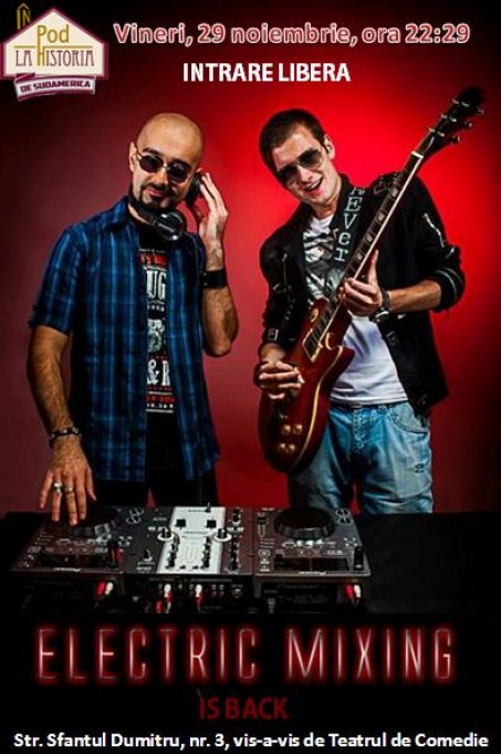 ELECTRIC MIXING is back @ In Pod La Historia!