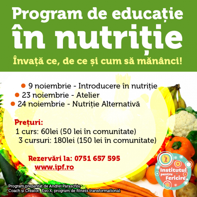 Educatie in nutritie