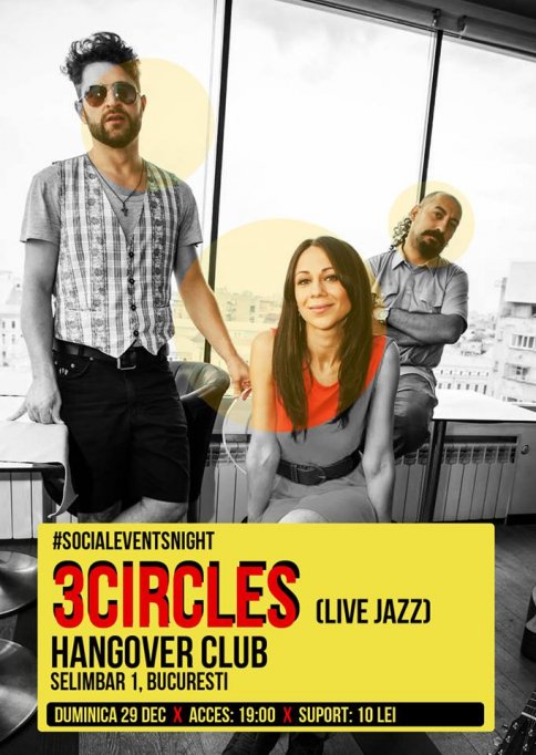 3CIRCLES (live jazz) la Hangover