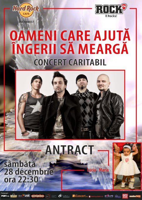 Concert Caritabil cu Antract @ Hard Rock Cafe