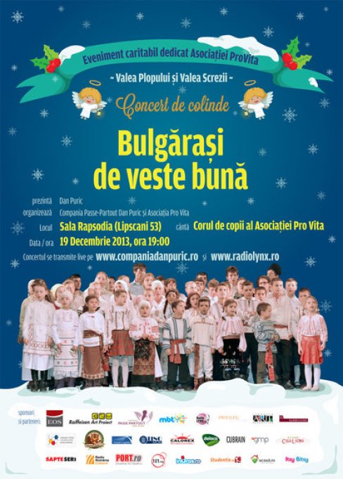 Concert de colinde "Bulgarasi de veste buna"