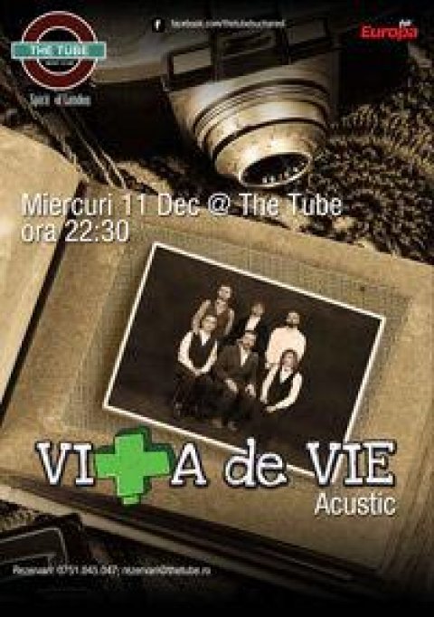 Concert Vita de Vie la The Tube