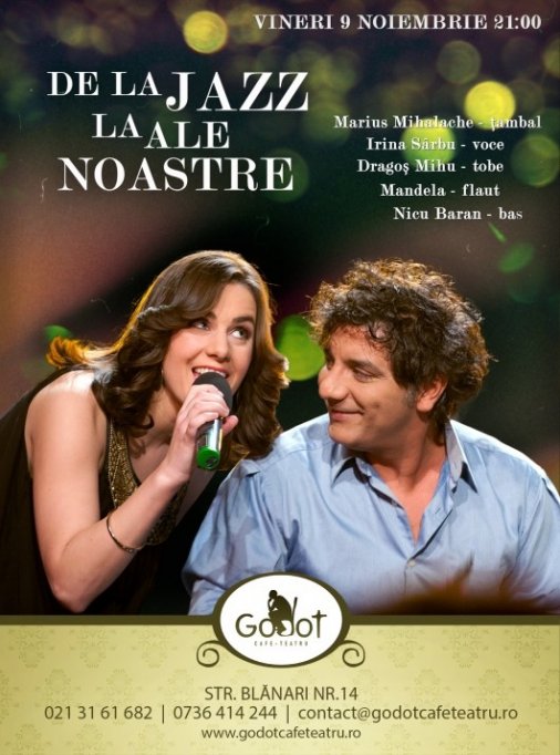 "De la jazz la ale noastre" - Concert