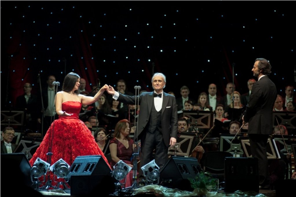 José Carreras, aplaudat indelung la Bucuresti!