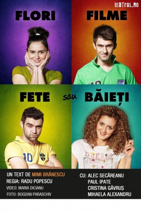 "Flori, filme, fete sau băieți" de Mimi Brănescu