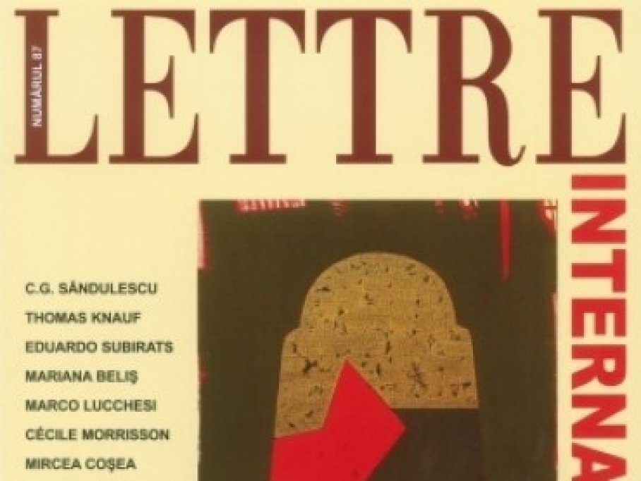Lettre Internationale nr. 87 / toamna
