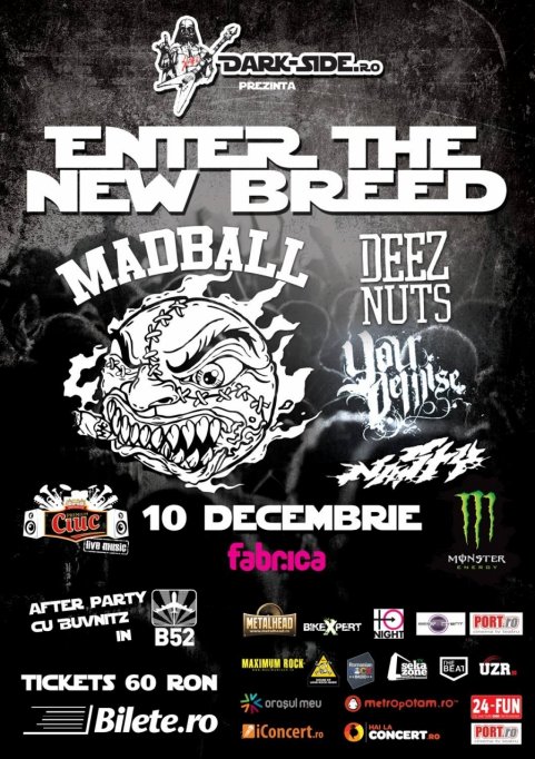 Madball + Deez Nuts + Your Demise + Nasty