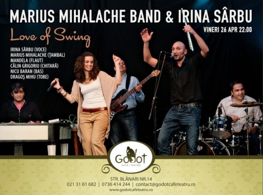 Marius Mihalache Band &amp; Irina S&acirc;rbu - &rdquo;Love of Swing&rdquo;