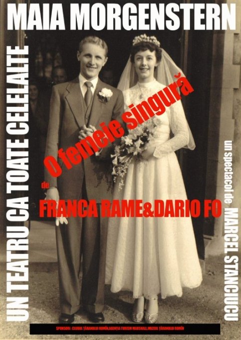"O femeie singura" de Franca Rame &amp; Dario Fo