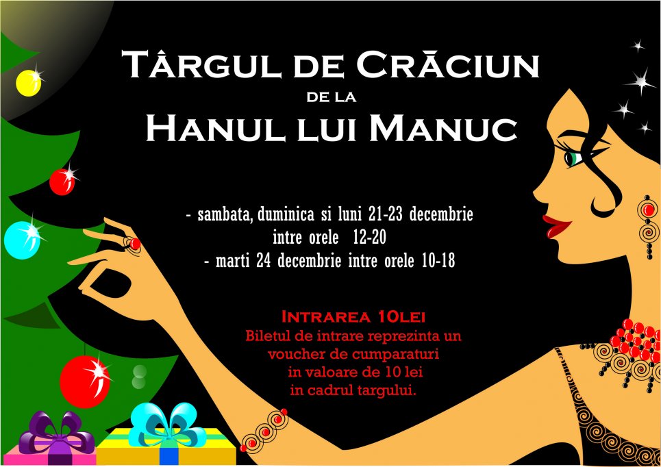 Targul de Craciun de la Hanul lui Manuc