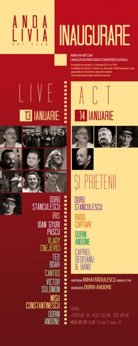 Andalivia Art Club lanseaza un spatiu dedicat diversitatii culturale