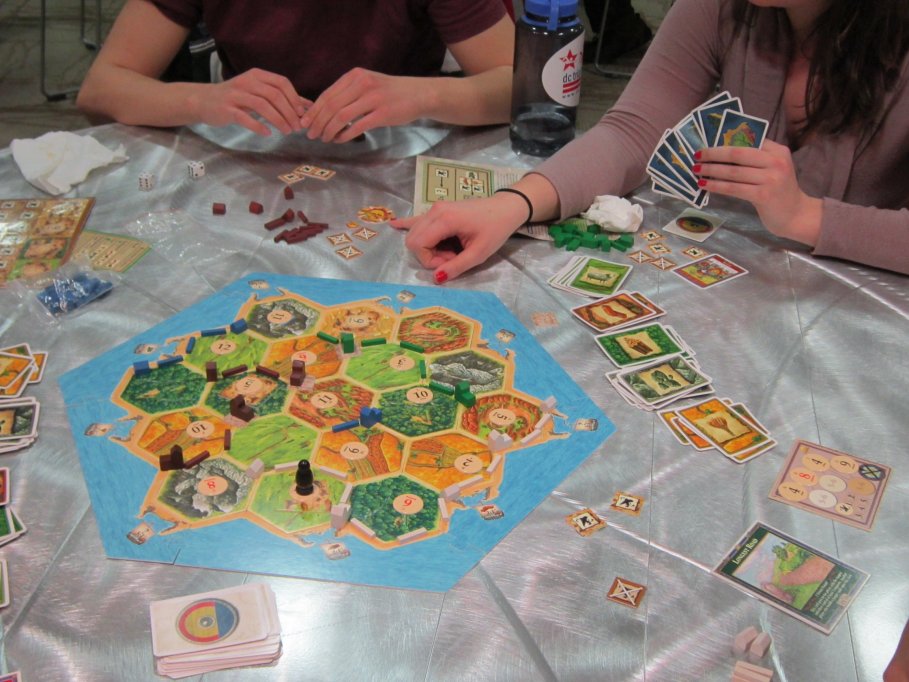 Seara de jocuri-Catan