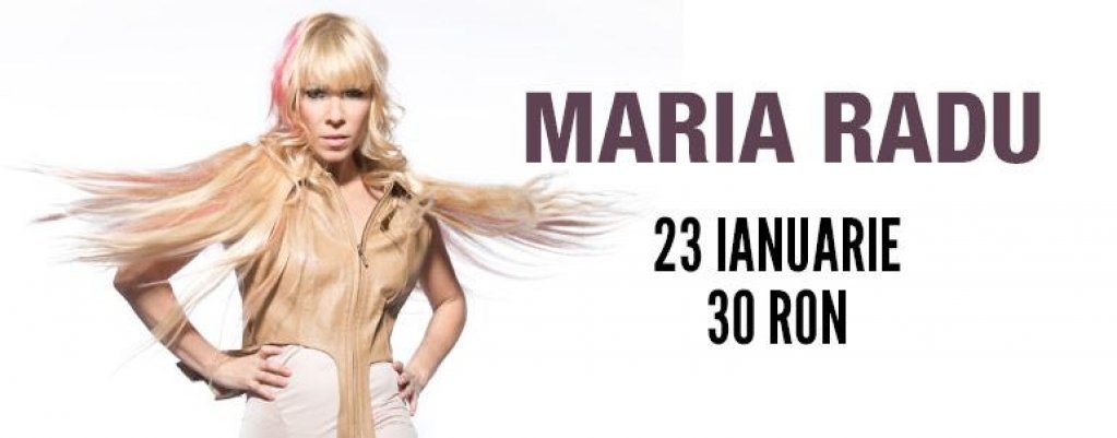 Concert Maria Radu la Tribute Club