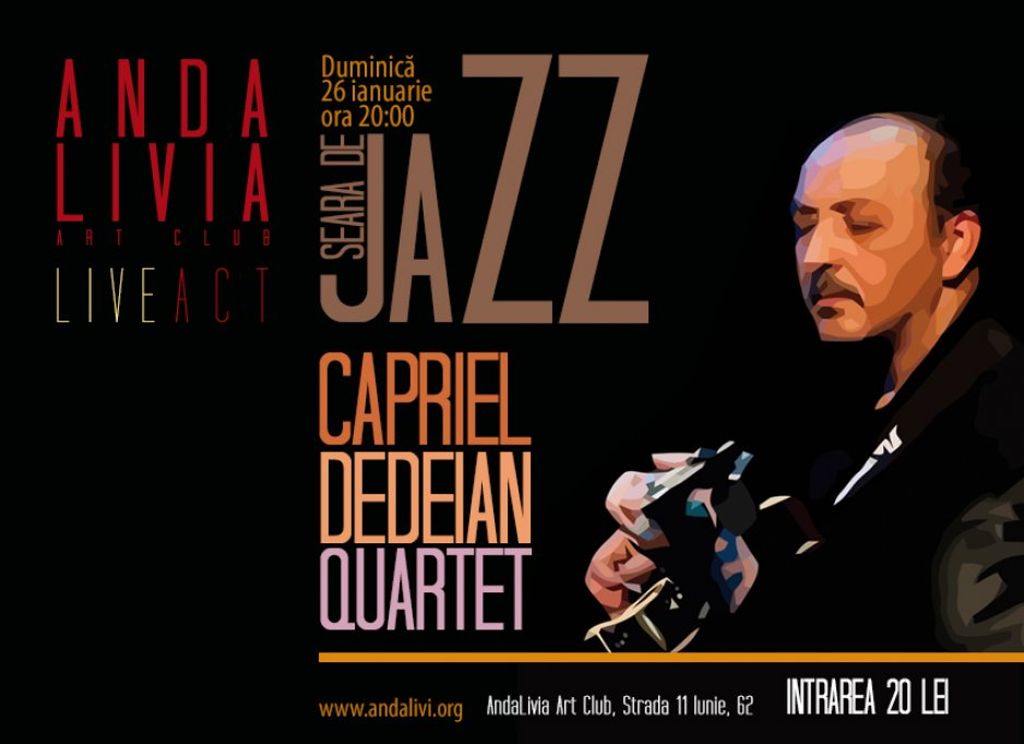 Live Jazz - Capriel Dedeian Quartet