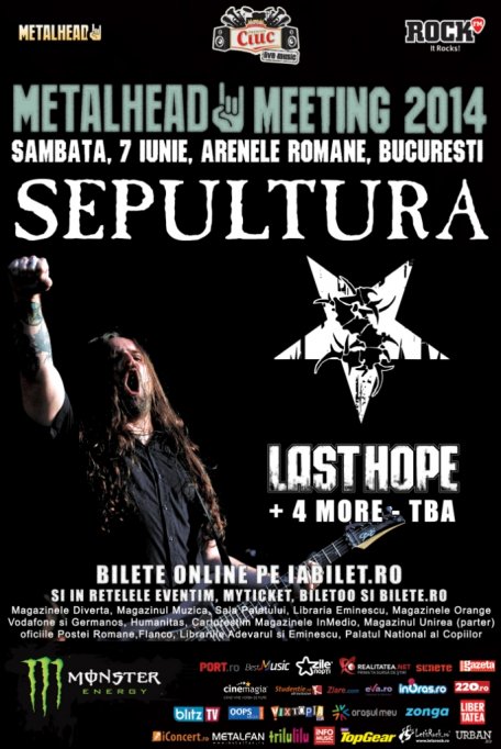 Last Hope (Bulgaria) vor canta la Metalhead Meeting 2014, alaturi de Sepultura