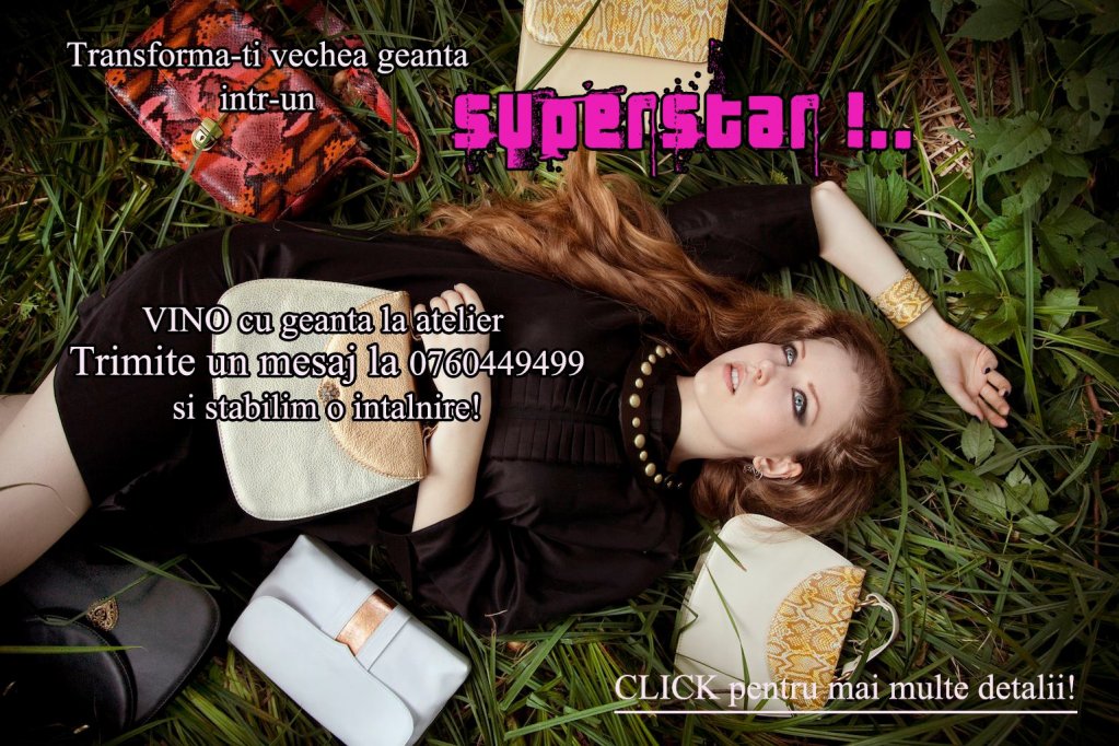 Transforma-ti vechea geanta intr-un Superstar!