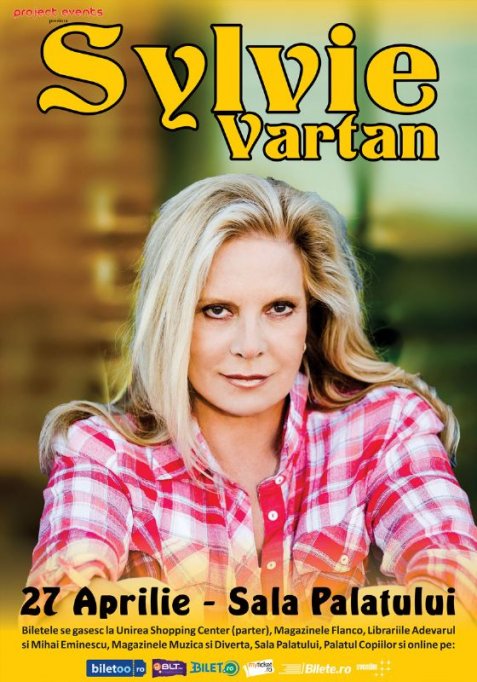 Concert Sylvie Vartan la Sala Palatului