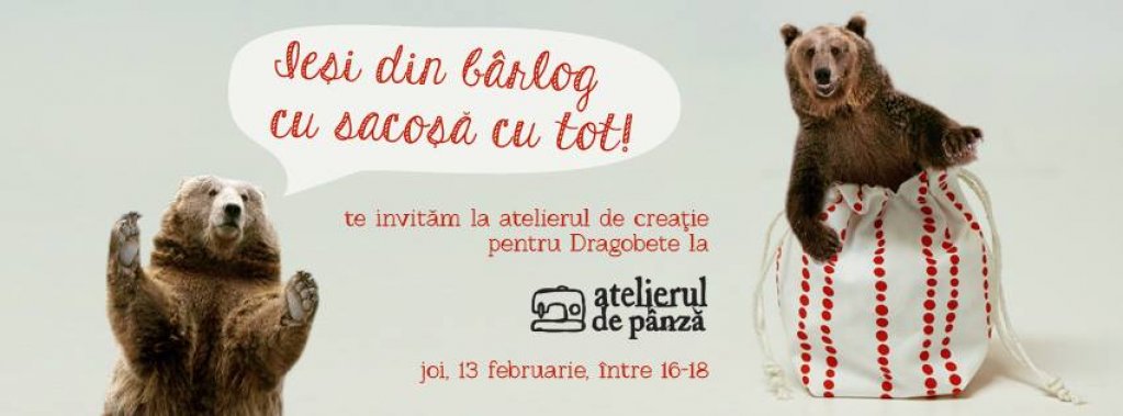 Ieși din bârlog cu sacoșă cu tot