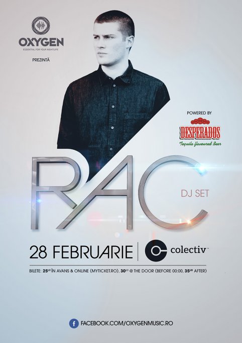 Oxygen prezinta: RAC – intr-un show la Bucuresti!