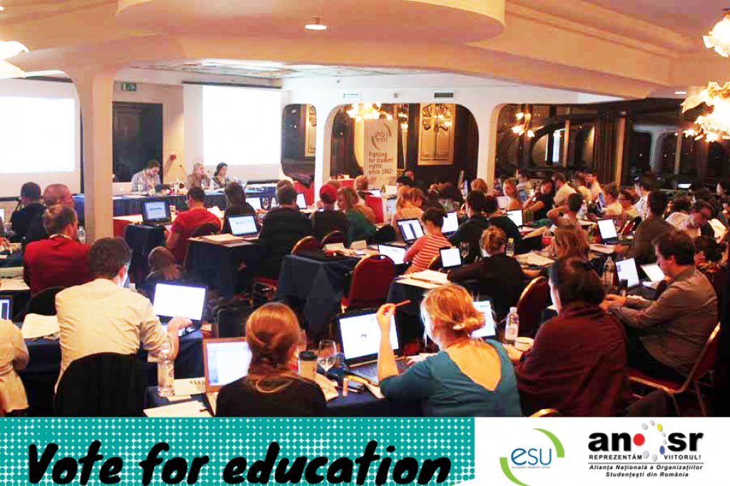 Studentii le cer candidatilor la alegerile europarlamentare sa sustina educatia in Parlamentul European!