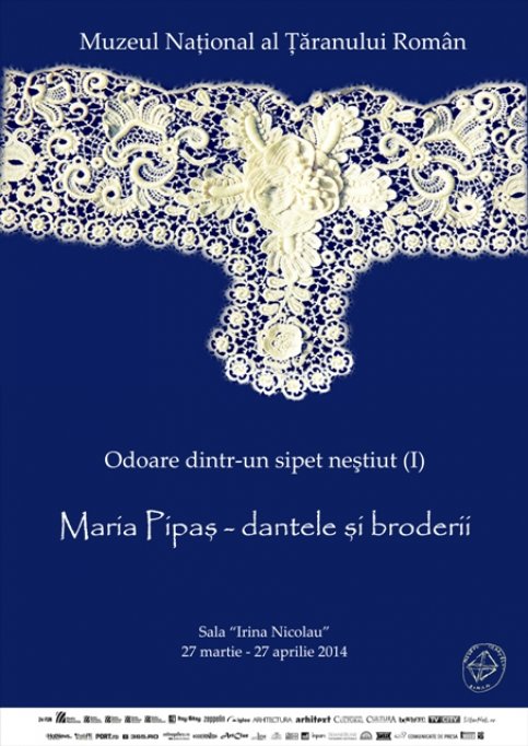 Maria Pipas – Expozitie de dantele și broderii
