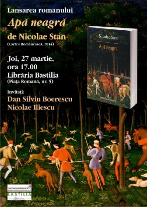 Lansarea volumului Apa neagra, autor Nicolae Stan