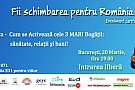 Eveniment caritabil de dezvoltare personala "Fii schimbarea pentru Romania"
