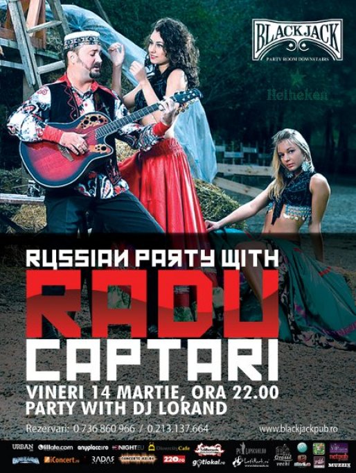 Russian Party with Radu Captari @ Black Jack Pub