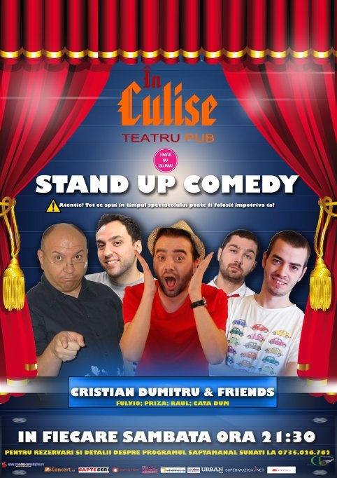 Stand-up Comedy Cu Cristian Dumitru & Friends