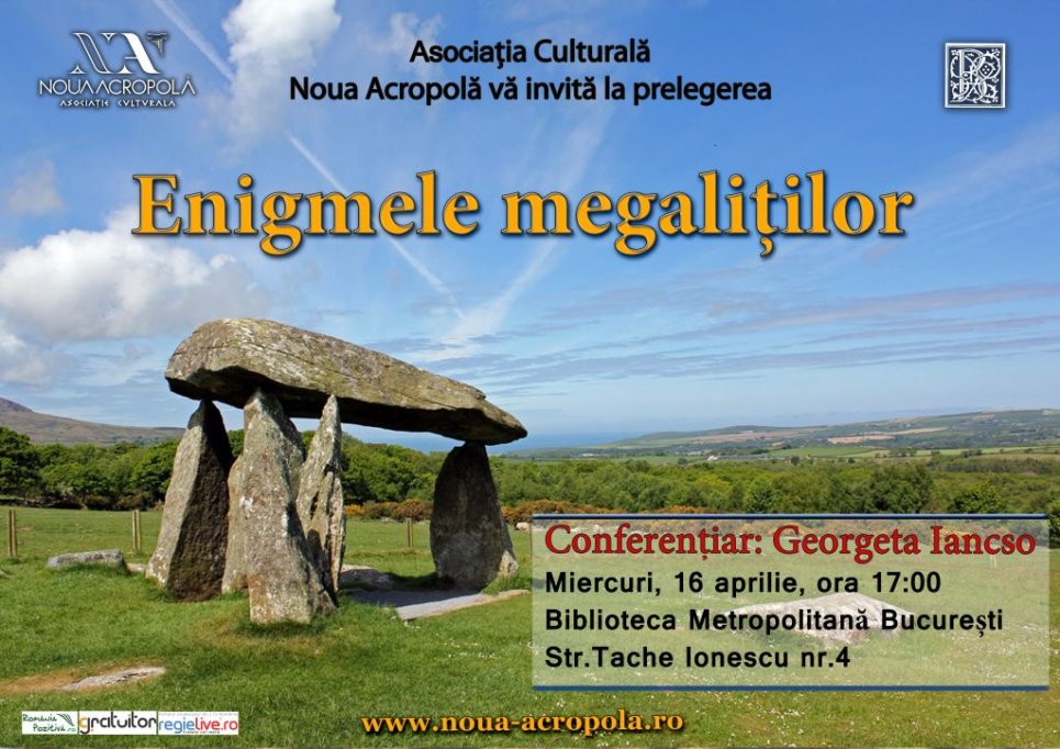 Prelegere filosofica despre Enigmele Megalitilor